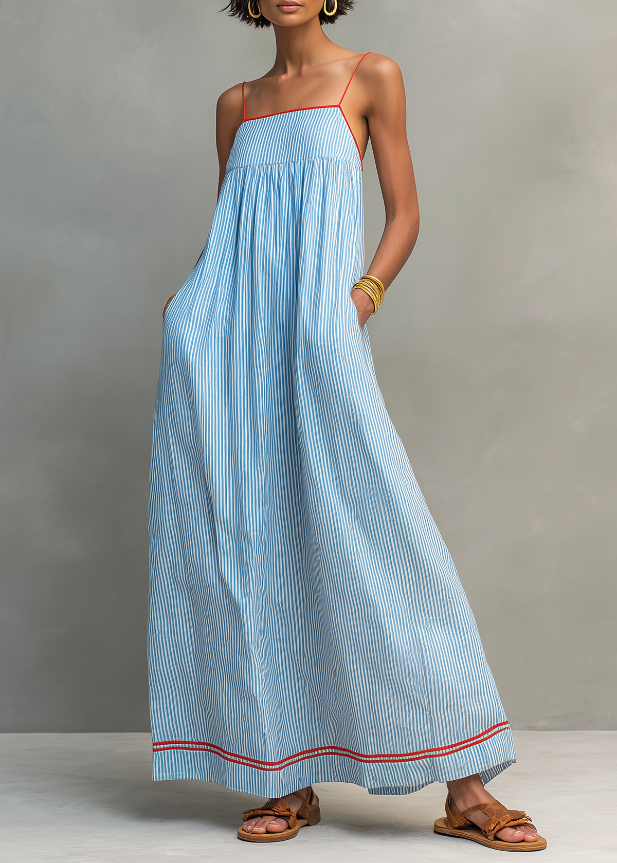 Aurora | Vestido de rayas