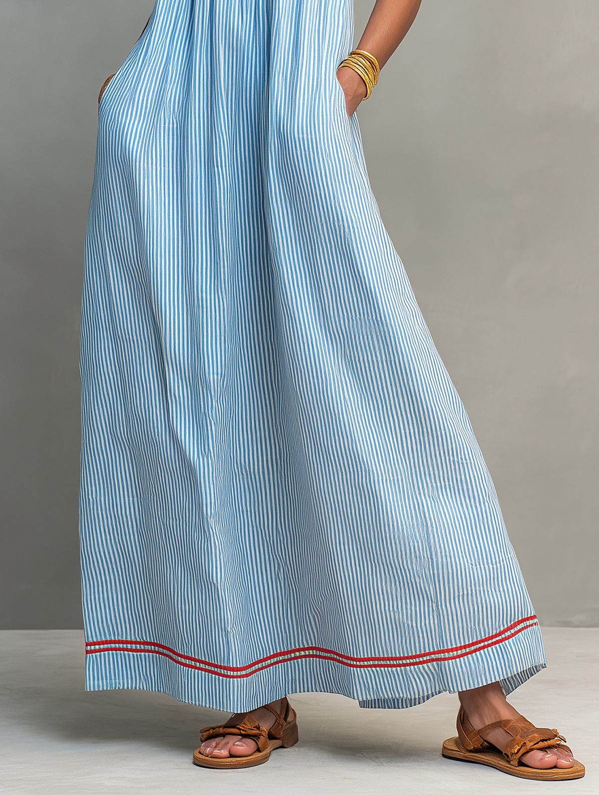 Aurora | Vestido Rayas Brisa Mediterranea