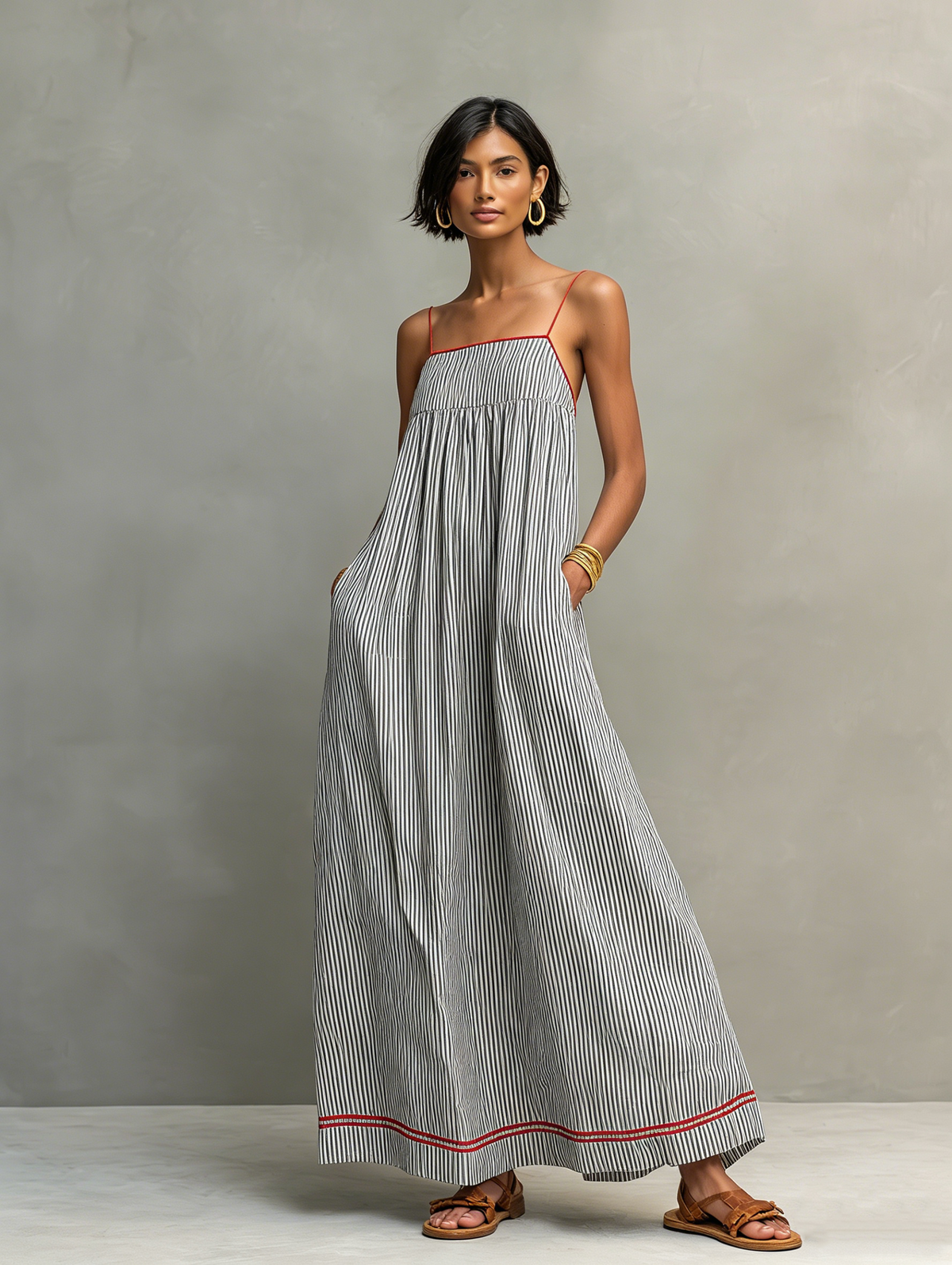Aurora | Vestido Rayas Brisa Mediterranea